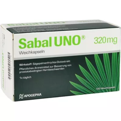 SABALUNO 320 mg soft capsules, 120 pcs SABALUNO 320 mg soft capsules, 120 pcs