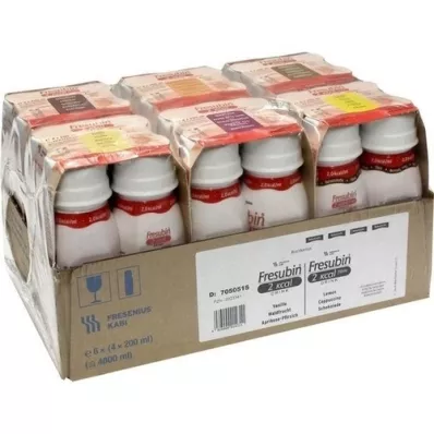FRESUBIN 2 kcal DRINK Mixed cardboard drinking bottle, 24X200 ml FRESUBIN 2 kcal DRINK Mixed cardboard drinking bottle, 24X200 ml