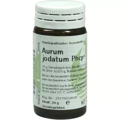 AURUM JODATUM PHCP Globules, 20 g AURUM JODATUM PHCP Globules, 20 g
