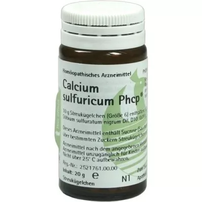CALCIUM SULFURICUM PHCP Globules, 20 g