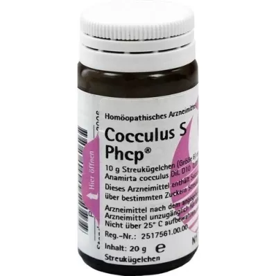 COCCULUS S Phcp globules, 20 g