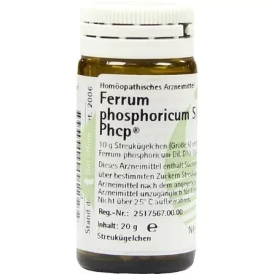 FERRUM PHOSPHORICUM S Phcp globules, 20 g