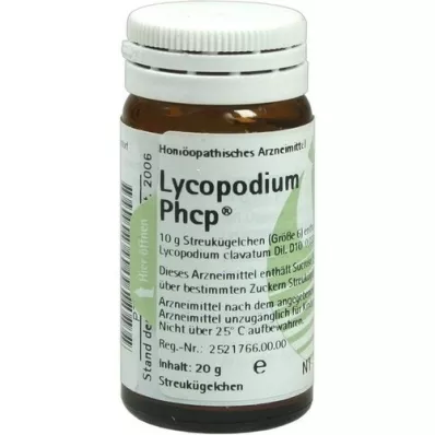LYCOPODIUM PHCP Globules, 20 g