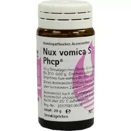 NUX VOMICA S Phcp globules, 20 g