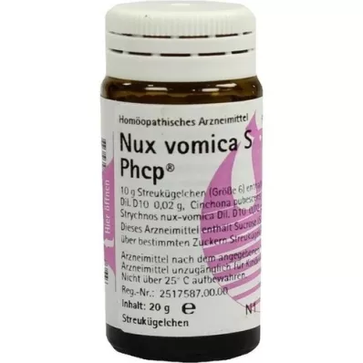 NUX VOMICA S Phcp globules, 20 g NUX VOMICA S Phcp globules, 20 g