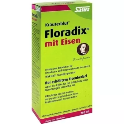 FLORADIX with iron oral solution, 250 ml