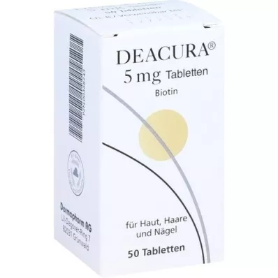 DEACURA 5 mg tablets, 50 pcs