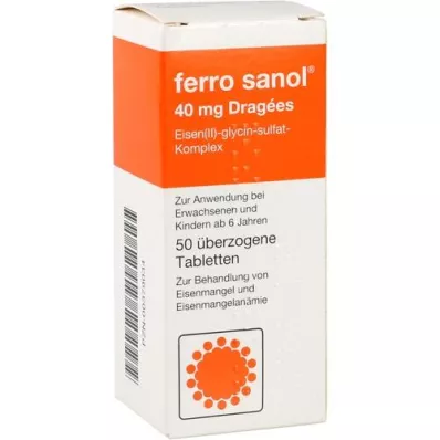 FERRO SANOL coated tablets, 50 pcs