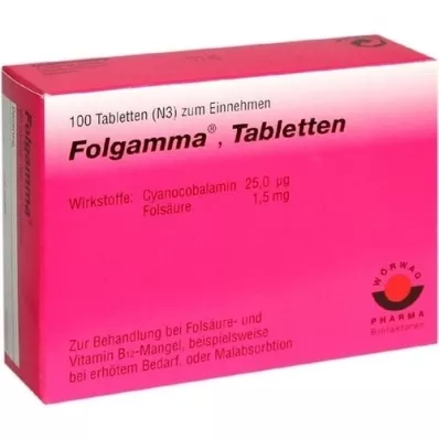FOLGAMMA Tablets, 100 pcs