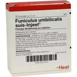 FUNICULUS UMBILICALIS suis Injeel ampoules, 10 pcs