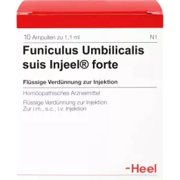 FUNICULUS UMBILICALIS suis Injeel forte ampoules, 10 pcs