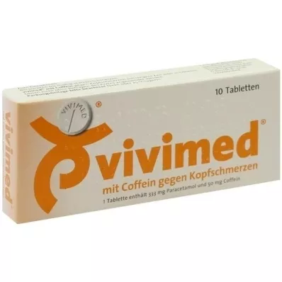 VIVIMED with caffeine for headache tablets, 10 pcs VIVIMED with caffeine for headache tablets, 10 pcs