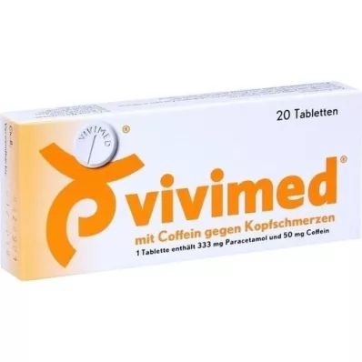 VIVIMED with caffeine for headache tablets, 20 pcs VIVIMED with caffeine for headache tablets, 20 pcs