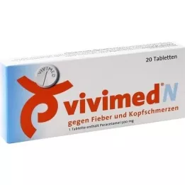 VIVIMED N against fever and headache tablets, 20 pcs