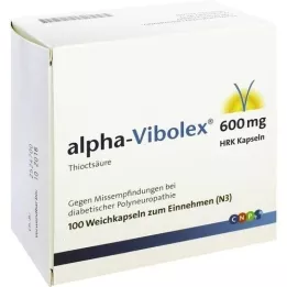 ALPHA VIBOLEX 600 mg HRK soft capsules, 100 pcs