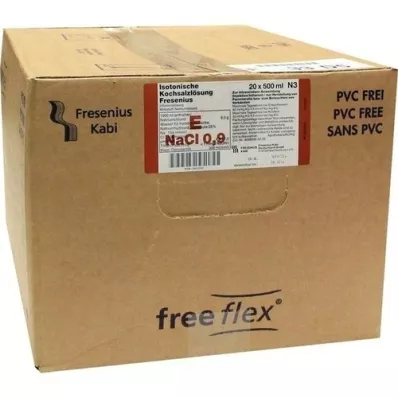 ISOTONISCHE Saline solution Fresenius freeflex, 20X500 ml
