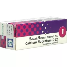 SCHUCKMINERAL Globules 1 Calcium fluoratum D12, 7.5 g