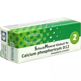 SCHUCKMINERAL Globules 2 Calcium phosphoricum D 12, 7.5 g