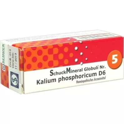 SCHUCKMINERAL Globules 5 Kalium phosphoricum D6, 7.5 g SCHUCKMINERAL Globules 5 Kalium phosphoricum D6, 7.5 g