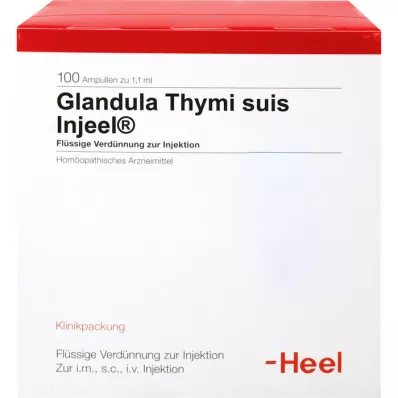GLANDULA THYMI suis Injeel ampoules, 100 pcs GLANDULA THYMI suis Injeel ampoules, 100 pcs