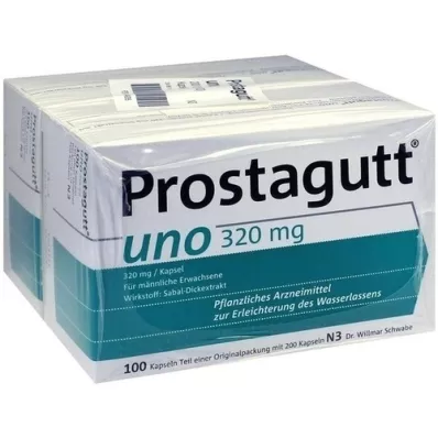 PROSTAGUTT uno capsules, 2X100 pcs