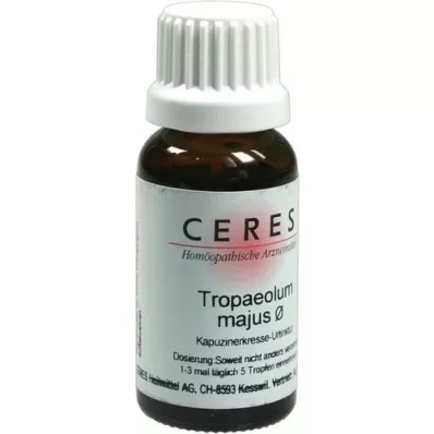 CERES Tropaeolum majus mother tincture, 20 ml CERES Tropaeolum majus mother tincture, 20 ml