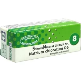 SCHUCKMINERAL Globules 8 sodium chloratum D6, 7.5 g