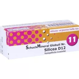 SCHUCKMINERAL Globules 11 Silicea D12, 7.5 g