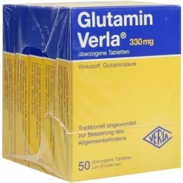 GLUTAMIN VERLA coated tablets, 250 pcs