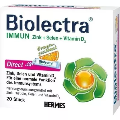 BIOLECTRA Immun Direct Sticks, 20 pcs BIOLECTRA Immun Direct Sticks, 20 pcs
