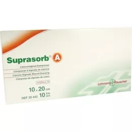 SUPRASORB A Calcium alginate compr.10x20 cm, 10 pcs