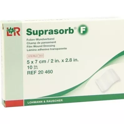 SUPRASORB F Foil wound dressing 5x7 cm sterile, 10 pcs
