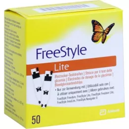 FREESTYLE Lite test strips without coding, 50 pieces