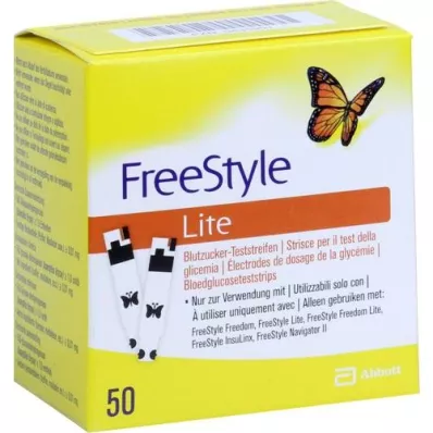 FREESTYLE Lite test strips without coding, 50 pieces