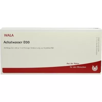 ACHATWASSER D 30 ampoules, 10X1 ml ACHATWASSER D 30 ampoules, 10X1 ml