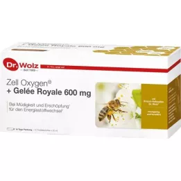 ZELL OXYGEN+ Royal Jelly 600 mg drinking ampoules, 14X20 ml