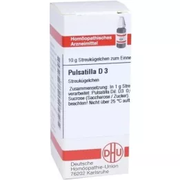 PULSATILLA D 3 globules, 10 g