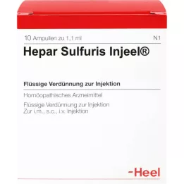 HEPAR SULFURIS INJEEL Ampoules, 10 pcs