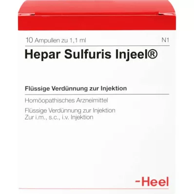 HEPAR SULFURIS INJEEL Ampoules, 10 pcs