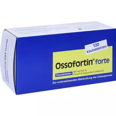 OSSOFORTIN forte chewable tablets, 120 pieces