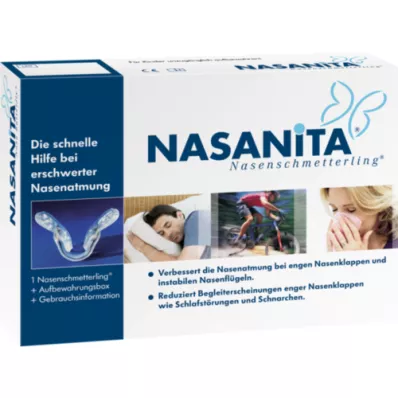 NASANITA Nose butterfly, 1 pc