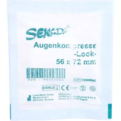 LOOK Eye compresses sterile, 1 pc