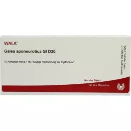 GALEA aponeurotica GL D 30 ampoules, 10X1 ml