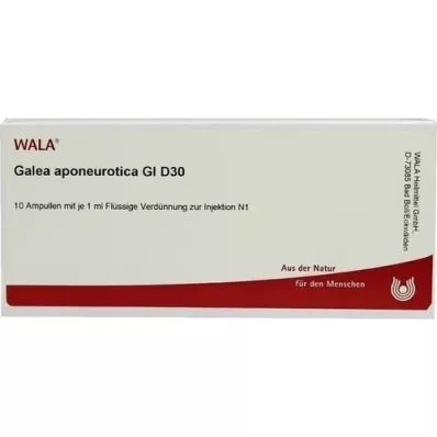 GALEA aponeurotica GL D 30 ampoules, 10X1 ml GALEA aponeurotica GL D 30 ampoules, 10X1 ml