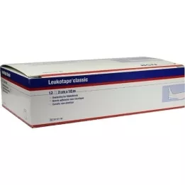 LEUKOTAPE Classic 2 cmx10 m white, 12 pcs