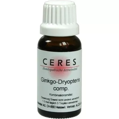 CERES Ginkgo dryopteris comp. drops, 20 ml