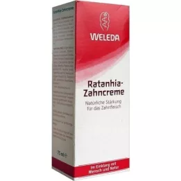 WELEDA Ratanhia toothpaste, 75 ml