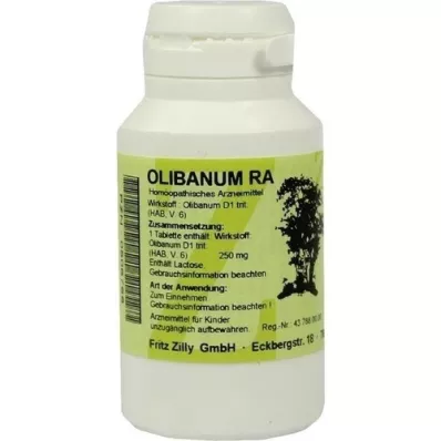 OLIBANUM RA Frankincense tablets, 250 pcs