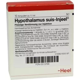 HYPOTHALAMUS suis Injeel ampoules, 10 pcs