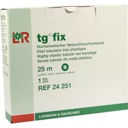 TG fix net bandage B 25 m white, 1 piece
